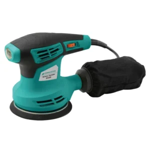 Power Action RS350 5 Inch 125mm Random Orbital Sander Variable Speed Electric Wood Sander Woodworking Furniture Making Carpentry