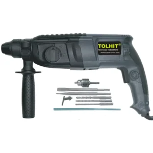 Power Concrete Steel Wood Drilling Demolition Breaker Hammer Machine Portable Electric Rotary Hammer Drill 26mm 110V 220V 800W