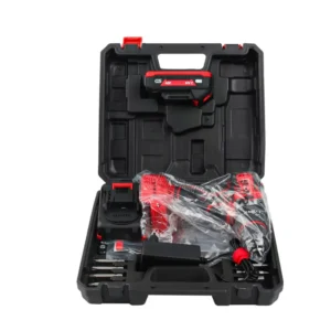 Power Craft 21V Cordless Drill Set Brushless Motor 1500/2000mAh Battery 13mm Chuck
