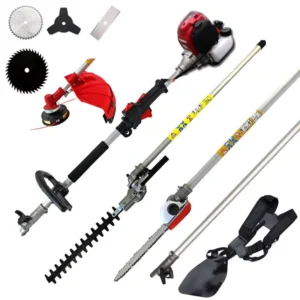 Power Garden Tools Multifunction Brush Cutter CG430 Gasoline Grass Trimmers 9 in 1 Palm Tree Cutter Mini Tiller Weeder