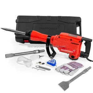 Powerful Hand Held 65a 95a 100a Concrete Breaker Demolition Rotary Hammer Machinery