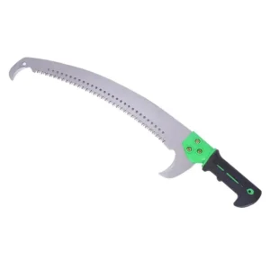 Powerful High Branch Saw Double Hook Saw with Long handled Extension Steel Blade Industrial & DIY Use 450mm Blade Length