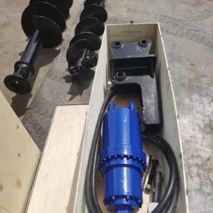 Powerful Hydraulic Drive Performance Robust TDC Earth Auger Extended Reach Drilling Solution 5 9 Ton Excavators Motor 205 Gear