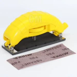 Professional 70mm*198mm Back Flocked Hand Planer Dust Free Net Sand Orbital Sander