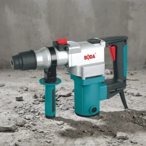 Professional BODA Rotary Hammer Electric Demolition Drill High Quality Chuck VDE Certified EU Plug Anti Slip Grip Power Tool