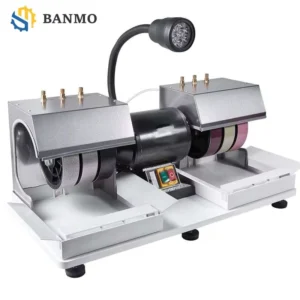 Professional Bench Buffer Jewelry Polisher Machine Multi purpose Grinding and Polishing Tool for Metal Jade Jewelry Dental Lab