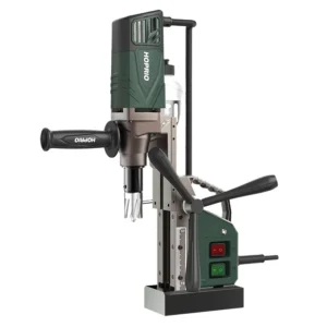Professional Brushless Corded Magnetic Drill Press Machine with Automatic Locking System for Steel Plate Drilling Operations