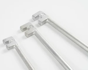 Professional Construction Bar Bender with Two Head Galvanized One Piece Forged for Rebar and Steel Bars