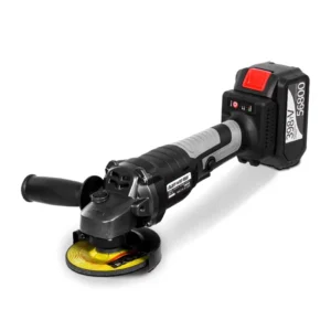 Professional Cordless Angle Grinder on Sale Trigger Switch Battery Powered Industrial Grade with Grinding Disc Wheel
