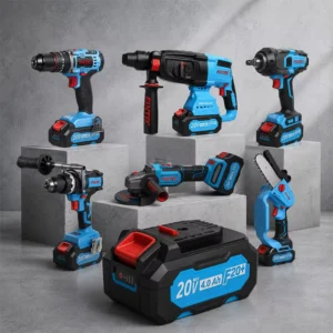 Professional Cordless Tools Combo Kits 20V Electric Impact Hammer Drill Cordless Power Tool Set