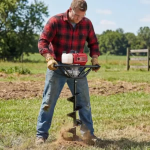 Professional Earth Auger 51.7CC 1.6kW Powerful Gasoline Earth Auger Hole Digger