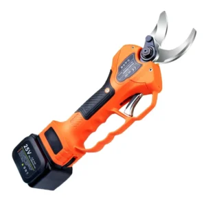 Professional Electric Pruner 40mm Cordless Progressive Battery Powered Scissors Pruning Shears for Vineyard Industrial Grade
