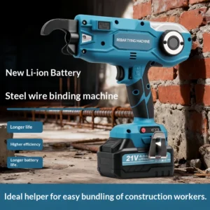 Professional Electric Rebar Tying Tool 8 34mm Automatic Reinforcement Steel Wire Binding Machine