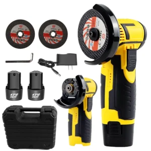 Professional Industrial 220 240V Copper Motor High Speed Mini Cordless Angle Grinder DIY Rechargeable Polishing Paddle Slide