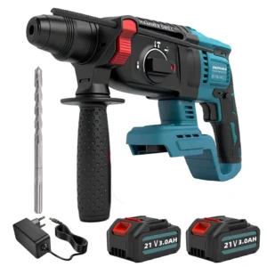 Professional Industrial grade High power Cordless Rotary Hammer Drill Machine Set