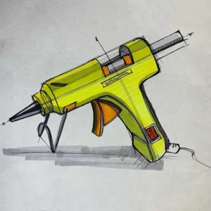 Prototype Design to Production Hot Glue Gun Product Industrial Design and Development Production Service