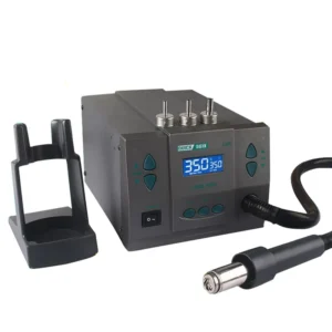QUICK 861X 220V 110V Intelligent Digital Display High Power Heat Gun Rework Hot Air Gun Lead free Desoldering Soldering Station
