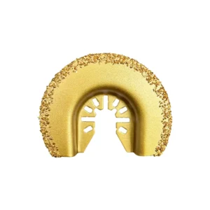 Quick Release Carbide Tip Oscillating Tool Masonry Drywall Cutting Multi Saw Blade for Grit Grout Concrete