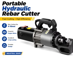 RC 25 Portable Electric Hydraulic Rebar Cutter 4 25mm Steel Bar Cutting Machine with Anti Vibration Handle