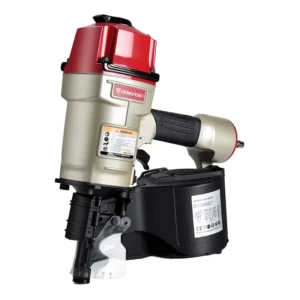 RONGPENG Pneumatic Nailer MCN80 Pallet Making Coil Nail Gun for Siding Board Wood Work Furniture Sheathing Tool for Carpentry