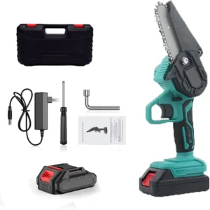 Ready to Ship 4inch 6inch Tree Branch Cutting Width Rechargeable Battery Powered Cordless Pole Chainsaw Pruner