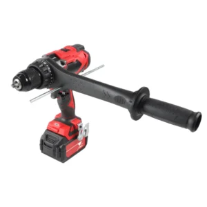 Rechargeable 20V Brushless Power Drill with Auxiliary Handle Heavy Duty Cordless Drill for Construction Industrial Use