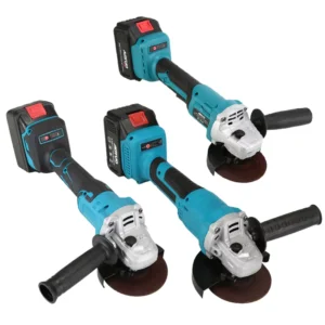 Rechargeable Brushless Lithium Battery Handheld Mini Cordless Angle Grinder with Slide Switch Industrial Grade Grinding Disc
