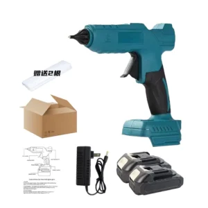 Rechargeable Industrial Grade Lithium Battery Adjustable Temperature Hot Melt Glue Gun 3in 11mm Glue Stick Wireless Manual