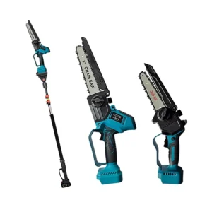 Rechargeable Lithium Battery Electric Chainsaw 4 6 8 Inch Guide Bars Brushless Motor Handheld Single Handed Woodworking Tool