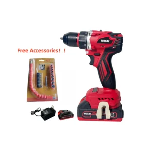 Rechargeable Multi Functional Lithium Electric Drill Set Portable Power Tools Including Electric Screwdriver Drill