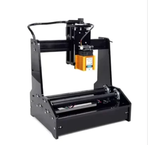Rotary Laser Engraver DIY Desktop Rotation Laser Engraving Machine for Bottles Mugs Dog Tags Cylindrical Objects Logo Printer