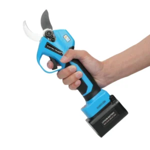 SC 8614 32mm Portable Battery Powered Pruning Shear Electric Secateurs Cordless Garden Shears for Fruit Tree Shrub Trimming