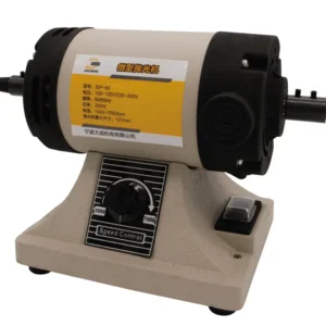 SIP 200 1300W Jewelry Wood Acrylic Double Ended Adjust Speed Buffing Machine Mini Bench Grinder Polisher