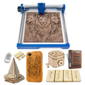 SWIFT 7W Denim Jeans Laser Engraving Machine Stainless Steel Wood Leather Cloth Laser Engraver Machine for Glass
