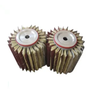 Sisal Strip Sandpaper Brush Roller with Fiber Tampico in Polishing Machine Polisher and Sander Set for Wooden Polishing