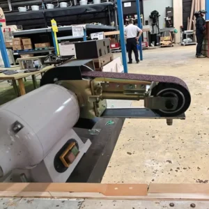 Small Belt Sanding Machine Home Use Combo Bench Grinder with Belt Grinder