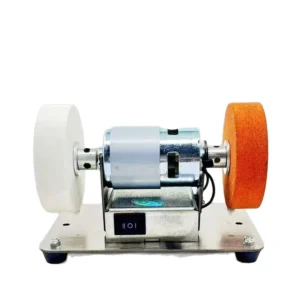 Small Bench Grinder for Coarse and Fine Polishing