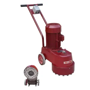 Small Concrete Scarifier Floor Grinder Terrazzo Grinding Speed Adjustable Walk behind Concrete Floor Grinder