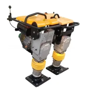 Small Construction Site Engine Powered Vibrating Concrete Electric Rammers & Jumping Jacks Compactors High Efficiency 220V