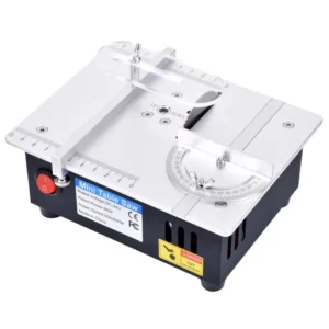 Small Household Precision Electric Saw Multi Function DIY Model Mini Metal Table Saw Power Cutters Aluminum Alloy