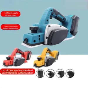 Small Industrial DIY Battery Powered Brushless Motor 21V Wood Planer Wood Planer Machine