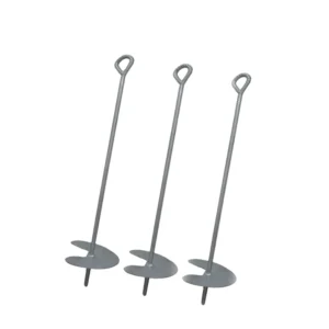 Stable Auger Style Earth Ground Anchor Stake