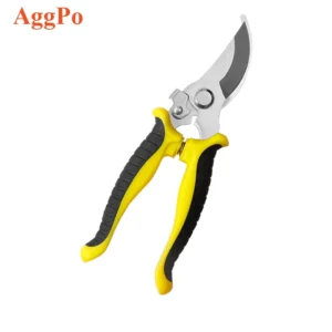 Stainless Steel Garden Pruning Shears Multi functional Anti slip Powerful Fruit Picking Shears Green Potted Plant Pruning Shears