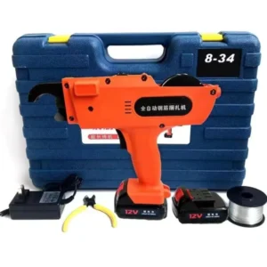 Steel Rebar Tier Wire Tying Gun Lithium Battery 8-34mm Automatic Electric Rebar Tying Machine Tool