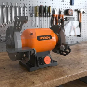TDS 150C Mini Bench Grinder Electric Double Wheel Sander Metal Grinding Knife Sharpening Polishing Grinder