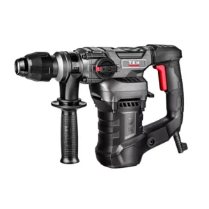 TEH Industrial Electric 220V 1500W 1 Inch Power Hammer Drill with SDS PLUS Heavy Duty 26mm Max Drilling Diameter 3 Functions DIY