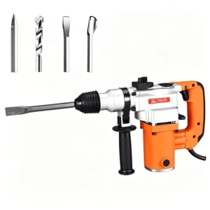 THREE Functions Electric Pick Breaker Hammer Demolition Drill Industrial Grade Power Tools