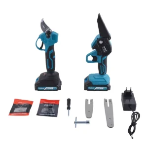 TMAKOTA 21V Cordless Electric Pruning Shears Portable Battery Powered Garden Branch Cutter Scissor Cesoie Para Podar