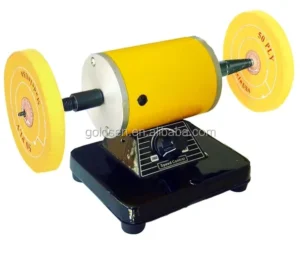 TOLHIT 220v 200w 9000rpm Mini Bench Polisher Grinder Buffer Small Portable Electric DIY Jewelry Polishing Machine
