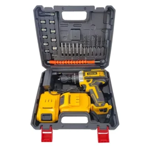 TS 2604 Cordless Drill Kit Power Drill Tool Set 21V Lithium Battery Drilling Machine 40N.m Torque Screwdriver OEM Home Use
